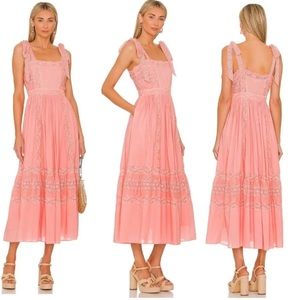 Love Shack fancy shoulder tie Dress size 2 XSmall